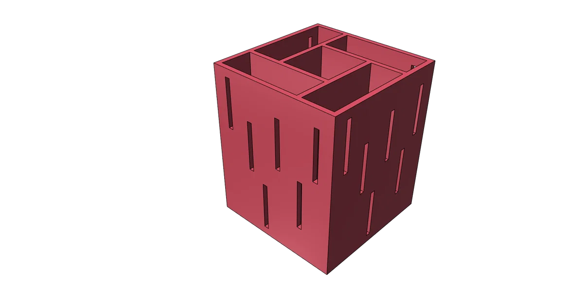 Hộp cắm bút, dụng cụ bàn làm việc in 3D thông minh - Image 1