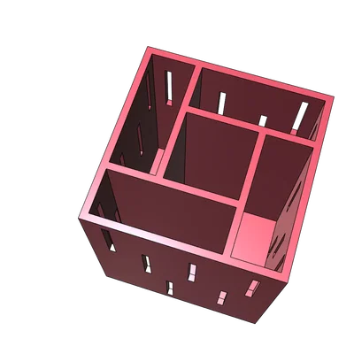 Hộp cắm bút, dụng cụ bàn làm việc in 3D thông minh