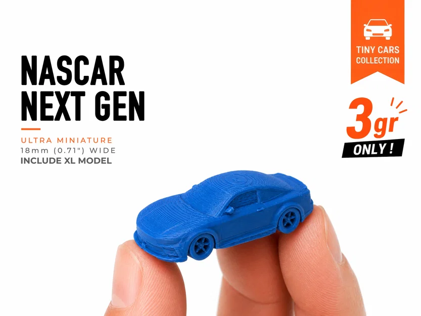 Mô hình xe đua Nascar Next Gen - Bộ sưu tập Mini Cars - Image 1
