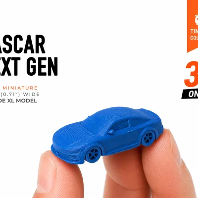 Mô hình xe đua Nascar Next Gen - Bộ sưu tập Mini Cars