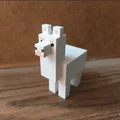 Mô hình Llama từ Minecraft in 3D độc đáo - Thumbnail 1