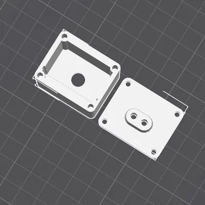 Vỏ hộp bảo vệ mạch PWM 32x32mm (3D Printing Case)