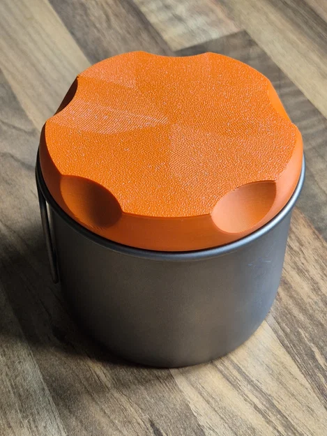 Nắp đậy 3D cho ca titan Forclaz 400ml - Image 1