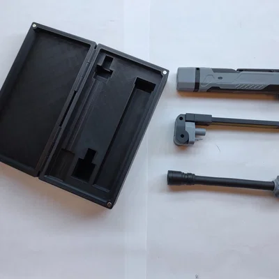 Hộp đựng cho đèn công tác 3 trong 1 Werckmann