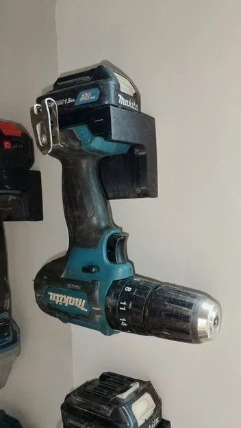 Giá treo tường cho máy khoan Makita 12V CXT (In 3D) - Image 1