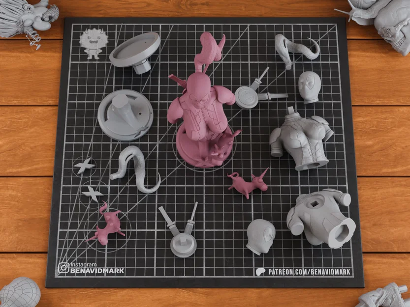 Mô hình tượng bán thân Lady Pool - File STL in 3D - Image 2