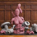 Mô hình tượng bán thân Lady Pool - File STL in 3D - Thumbnail 5