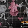 Mô hình tượng bán thân Lady Pool - File STL in 3D - Thumbnail 6