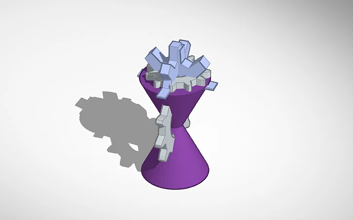 Mô hình cúp Builder Trophy trang trí bánh răng cực chất cho dân kỹ thuật - Image 1