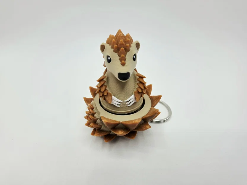 Pangolin Clicker Fidget - Móc Khóa Clicker Tê Tê Đáng Yêu - Image 3
