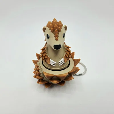 Pangolin Clicker Fidget - Móc Khóa Clicker Tê Tê Đáng Yêu