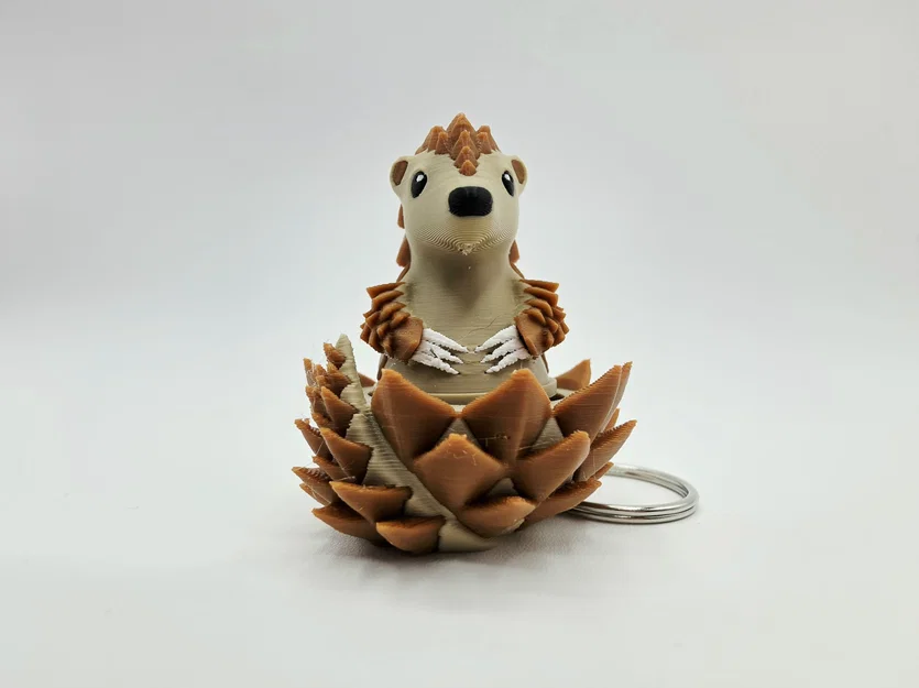 Pangolin Clicker Fidget - Móc Khóa Clicker Tê Tê Đáng Yêu - Image 4