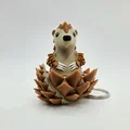 Pangolin Clicker Fidget - Móc Khóa Clicker Tê Tê Đáng Yêu - Thumbnail 4