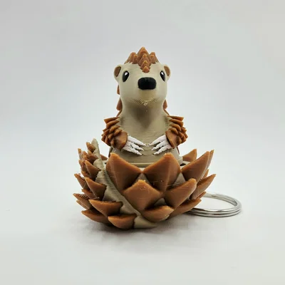 Pangolin Clicker Fidget - Móc Khóa Clicker Tê Tê Đáng Yêu