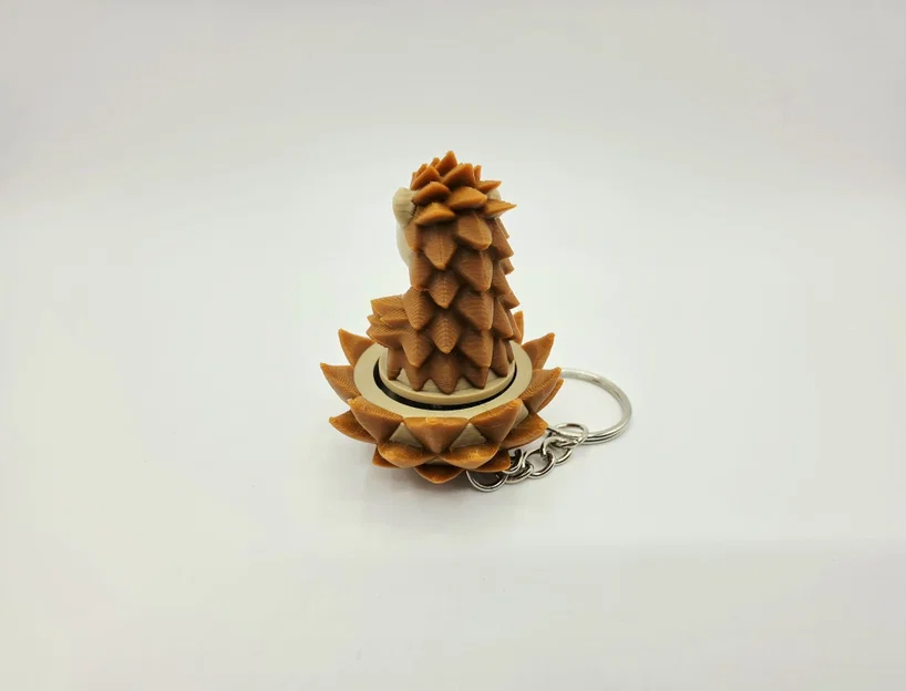 Pangolin Clicker Fidget - Móc Khóa Clicker Tê Tê Đáng Yêu - Image 6