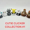 Pangolin Clicker Fidget - Móc Khóa Clicker Tê Tê Đáng Yêu - Thumbnail 7