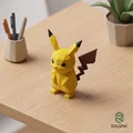 Mô hình Pikachu Low Poly - Pokémon - Thumbnail 1