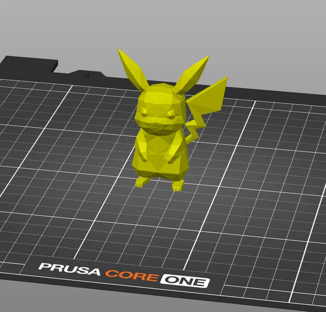 Mô hình Pikachu Low Poly - Pokémon - Image 2