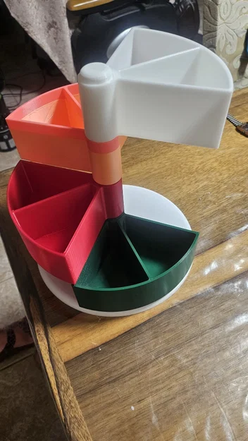 Cyrcle Drawer: Khay đựng đồ xoay 360 độ thông minh in 3D - Image 4
