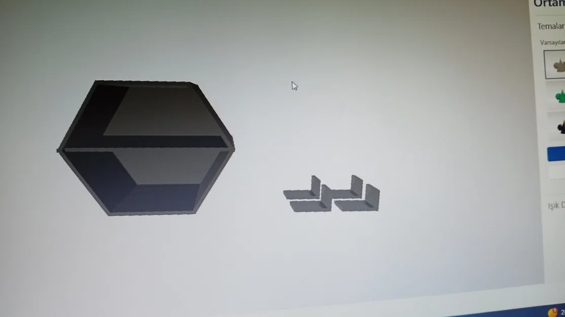 Kệ treo tường lục giác 2 tầng - Mô hình in 3D decor cực chất - Image 1