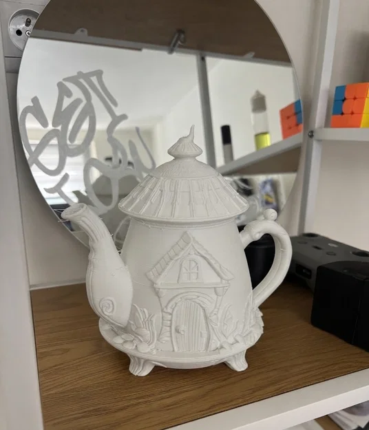 Ngôi Nhà Ấm Trà Tiên (Teapot Tea Party Fairy House) - Image 1