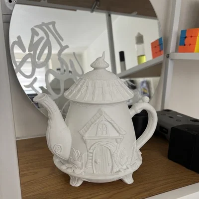 Ngôi Nhà Ấm Trà Tiên (Teapot Tea Party Fairy House)