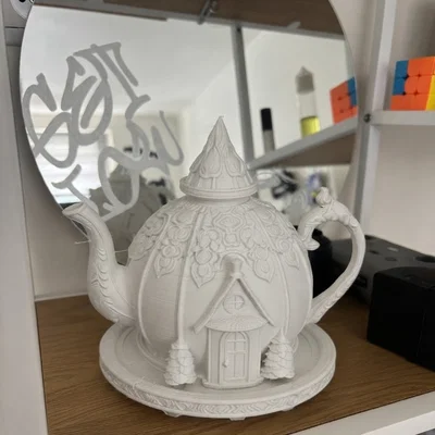 Mô hình Nhà tiên ấm trà Teapot Teahouse