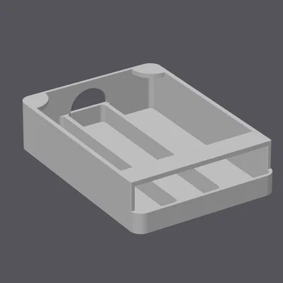 Hộp đựng dụng cụ niềng răng 3D tích hợp gương soi tiện lợi