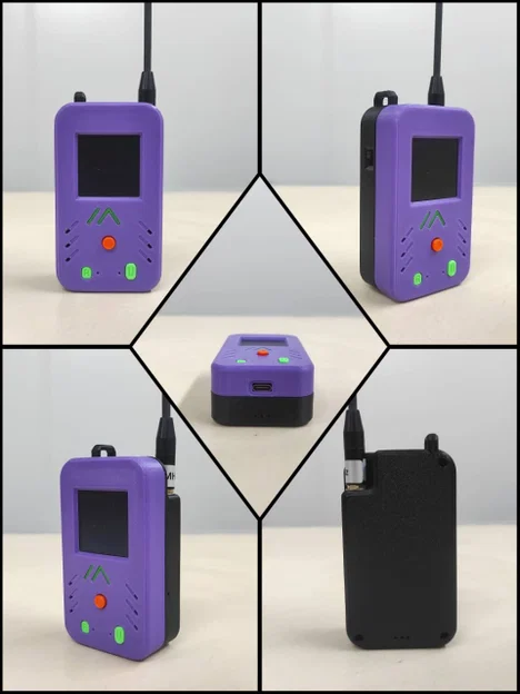Vỏ case Faketec V4 cho Meshtastic kèm GPS, Joystick 5 hướng và OLED 1.5" - Image 2