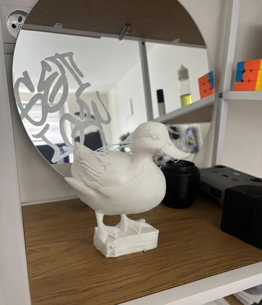 Mô hình 3D Psycho Cute Duck cực đáng yêu! - Image 1