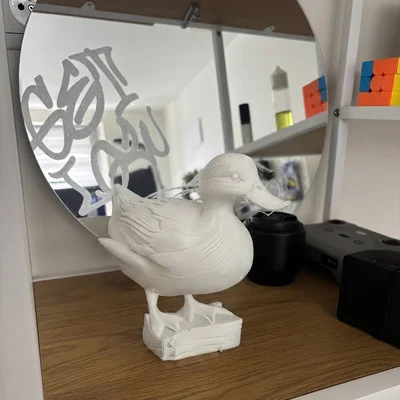 Mô hình 3D Psycho Cute Duck cực đáng yêu!