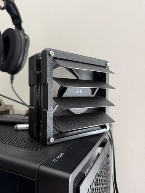 Nắp thông gió cho quạt PC 120mm - Image 2