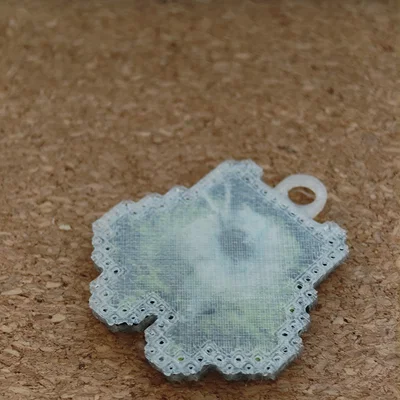 Khung Pixel Art thêu Crossstitch hình Mike Wazowski