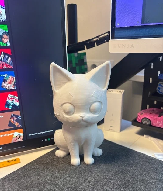Tượng Mèo Kawaii Siêu Đáng Yêu - Image 1