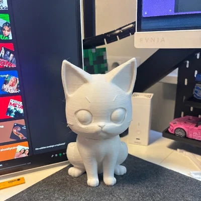 Tượng Mèo Kawaii Siêu Đáng Yêu