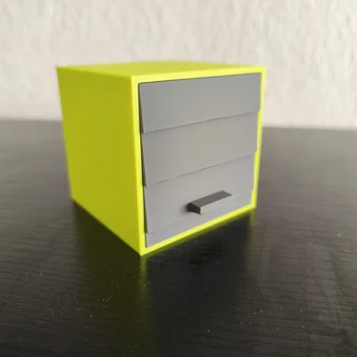 Ngăn kéo để đồ hình gara in 3D