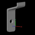 Móc treo nón lưỡi trai gắn tường - Thiết kế in 3D thông minh - Thumbnail 4