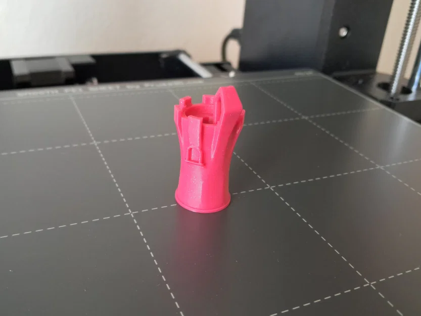 Móc khóa tháp lâu đài in 3D - Phụ kiện trang trí nhỏ xinh - Image 6