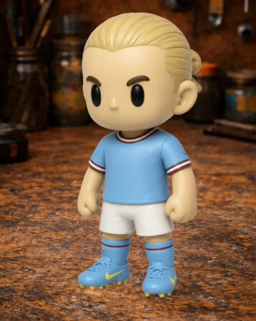 Mô hình Erling Haaland 3D: Phiên bản Chibi độc đáo cho fan bóng đá - Image 1