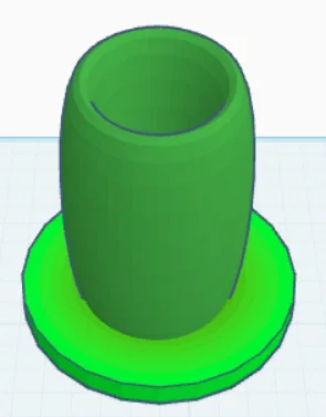 Ống cắm bút 3D để bàn thiết kế đơn giản, gọn gàng - Image 1