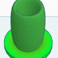 Ống cắm bút 3D để bàn thiết kế đơn giản, gọn gàng - Thumbnail 1