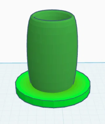 Ống cắm bút 3D để bàn thiết kế đơn giản, gọn gàng - Image 2