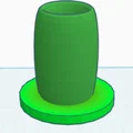 Ống cắm bút 3D để bàn thiết kế đơn giản, gọn gàng - Thumbnail 2