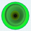 Ống cắm bút 3D để bàn thiết kế đơn giản, gọn gàng - Thumbnail 3