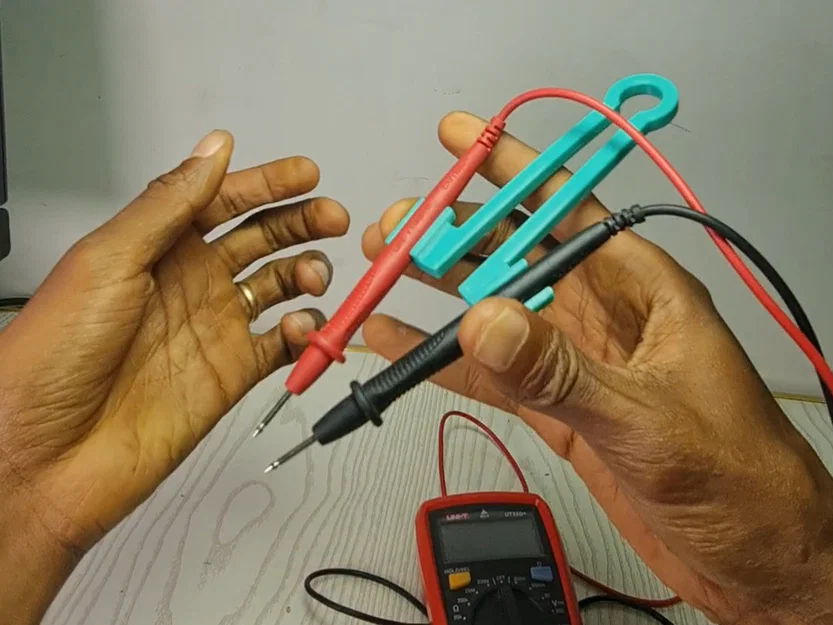 Nhíp đo mạch (DMM Probe Tweezer) cho đồng hồ vạn năng - Image 1