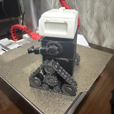 Mô hình Robot Thám hiểm Mini chạy bằng xích