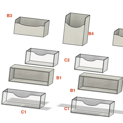 Khay Đựng Đồ Đa Năng ORGANIZZATORE GT626 (In 3D)