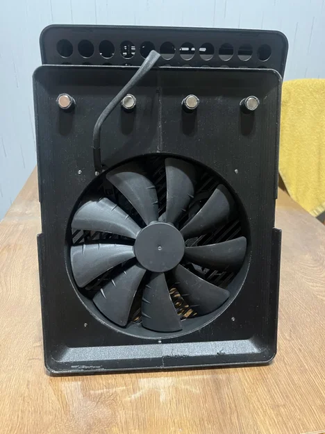 Mặt trước gắn quạt 200mm cho case Jonsbo N3 - Image 2