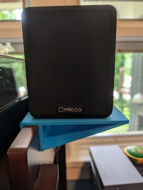 Giá đỡ loa gắn kệ cho Crosley Soho - Micca - 100mm - Image 1