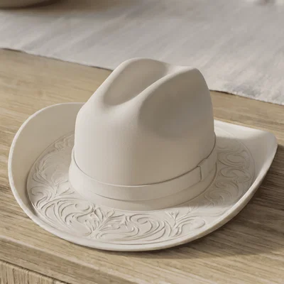 Mô hình nón cao bồi phong cách Art Nouveau độc đáo cho máy in 3D